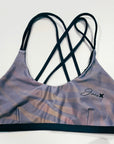 Zebra lila bikini is a stylish and contemporary bikini from Jaze Swim featuring a unique, hand-drawn design.