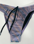 Zebra lila bikini is a stylish and contemporary bikini from Jaze Swim featuring a unique, hand-drawn design.