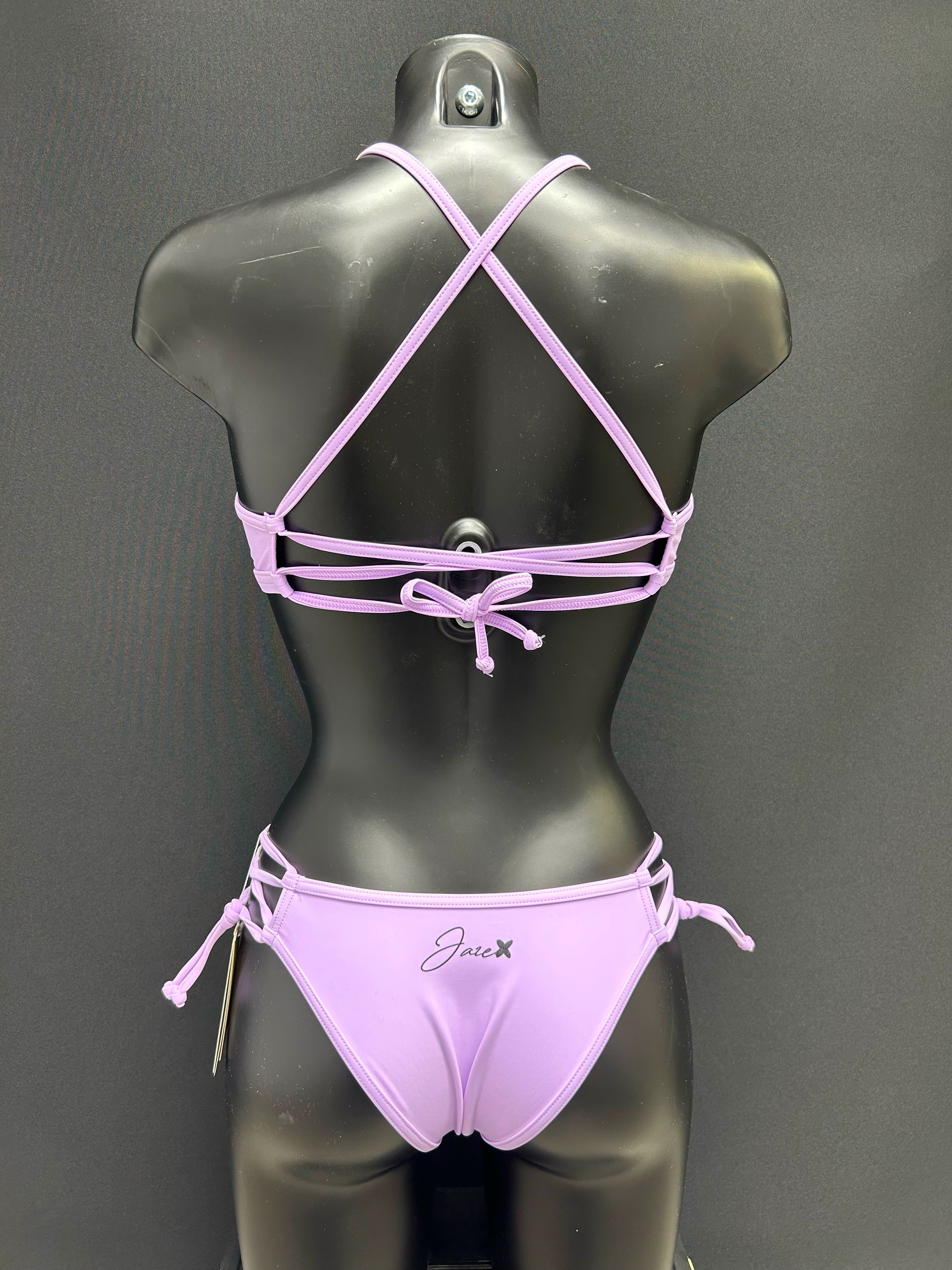 ARIEL bikini top | color: Lavender – Jaze Swim