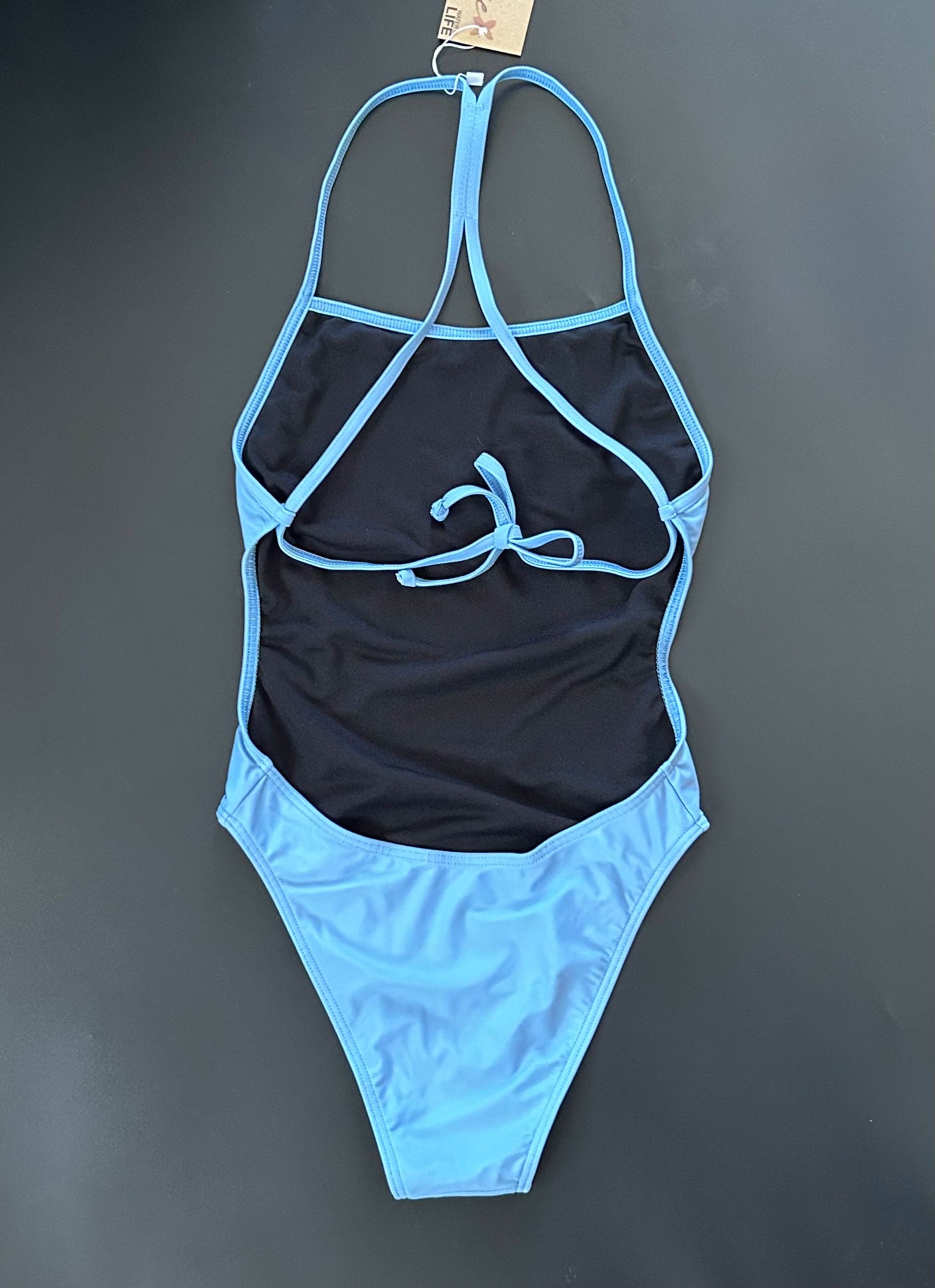 INTO THE BLUE - One-Piece Swimsuit | color: light blue