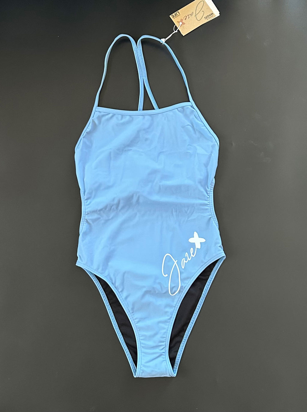 Drifted One Piece Swimsuit - Blue