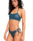 ARIEL - Bikini Bottom | couleur : sarcelle